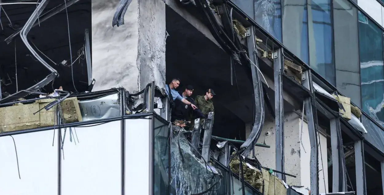 У выніку атакі пашкоджаны дзелавы цэнтр "Масква-Сіці" / REUTERS