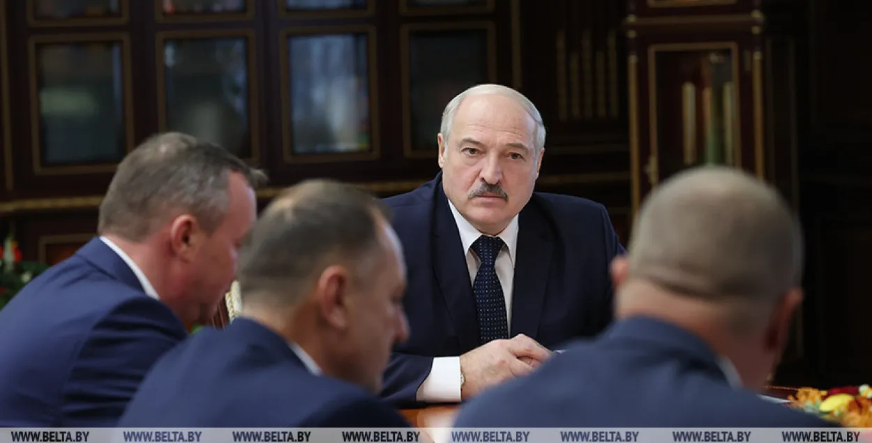 Александр Лукашенко во время кадровых назначений, 20 октября 2020-го / БЕЛТА​