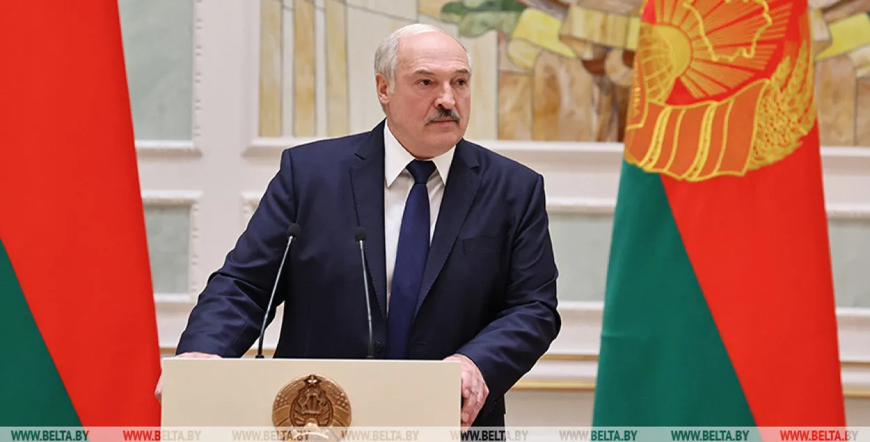 Александр Лукашенко выступает перед милицией / БЕЛТА​