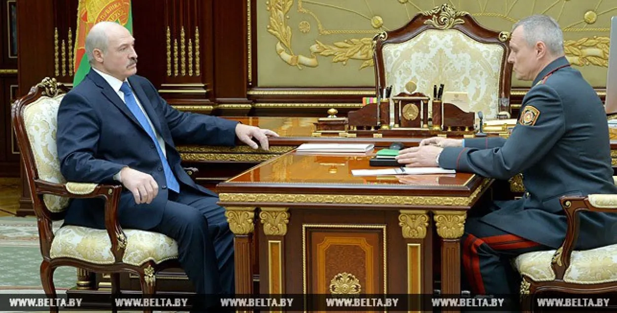 Александр Лукашенко и Игорь Шуневич. Фото: БЕЛТА 