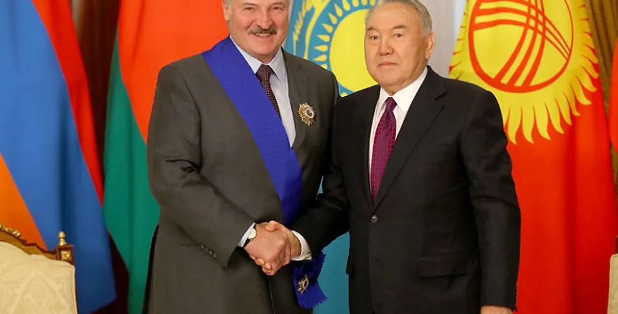 Лукашенко и Назарбаев / БЕЛТА