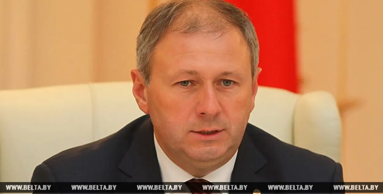 Belarusian Prme Minister Siarhei Rumas. Photo: BELTA&nbsp;