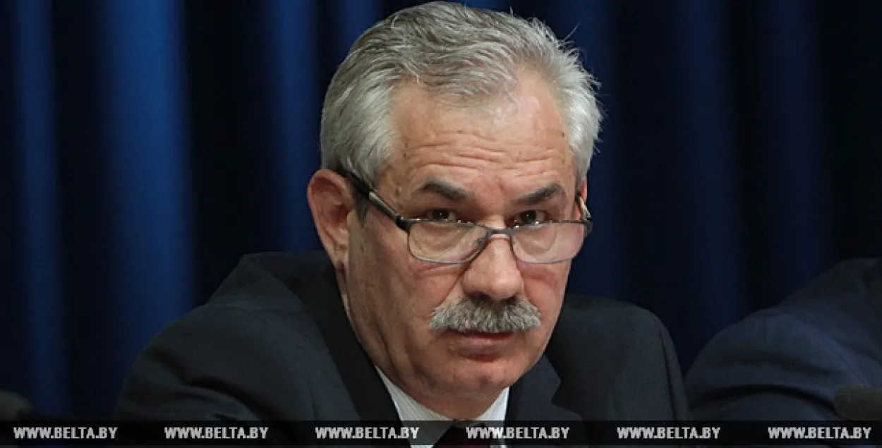 Former Energy Minister Uladzimir Patupchyk. Photo:Belta