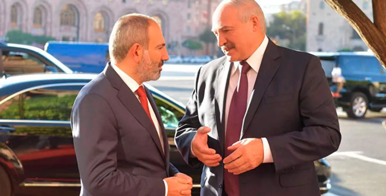 Никол Пашинян и Александр Лукашенко&nbsp; / president.gov.by