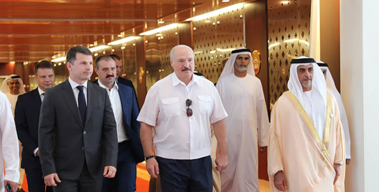 Виктор и Александр Лукашенко в ОАЭ / president.gov.by​