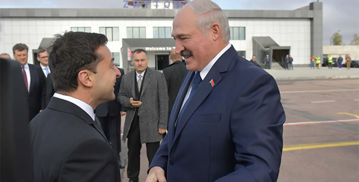 Зеленский приветствует Лукашенко​ / president.gov.by