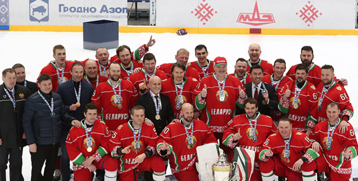 Хоккейная команда Александра Лукашенко / president.gov.by