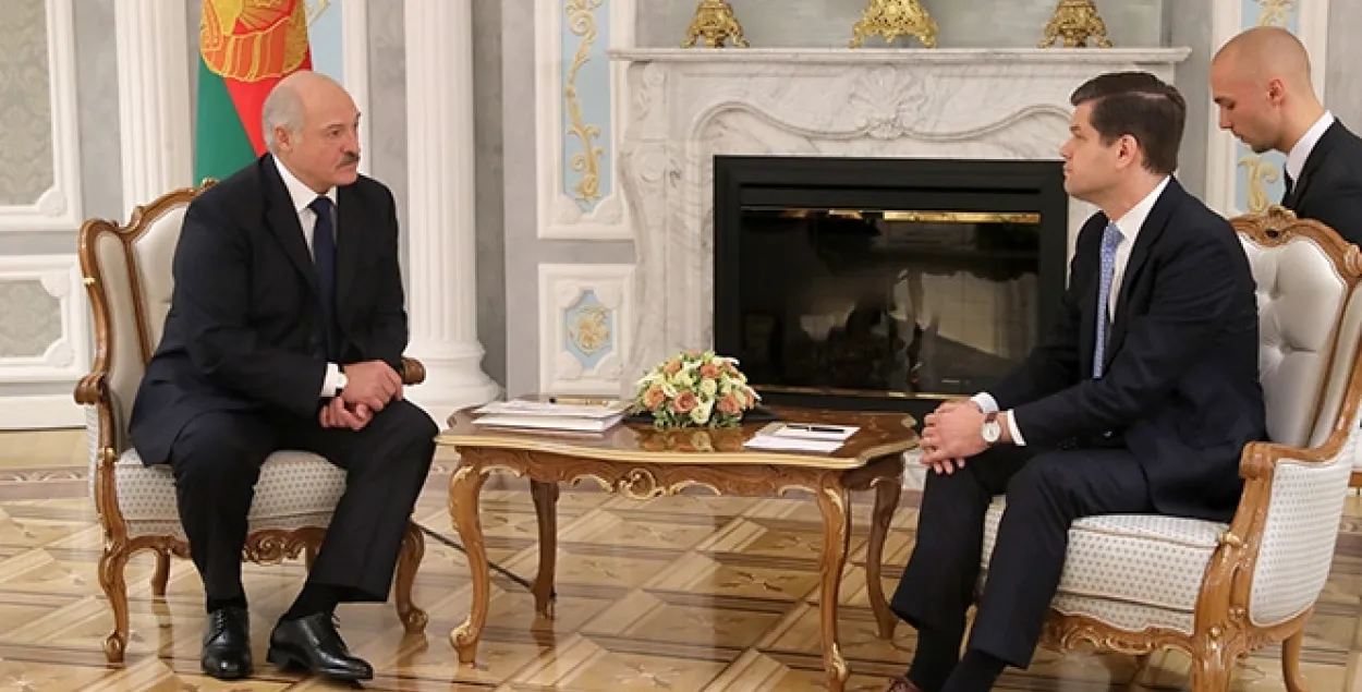Александр Лукашенко и Уэсс Митчелл, фото:&nbsp;president.gov.by