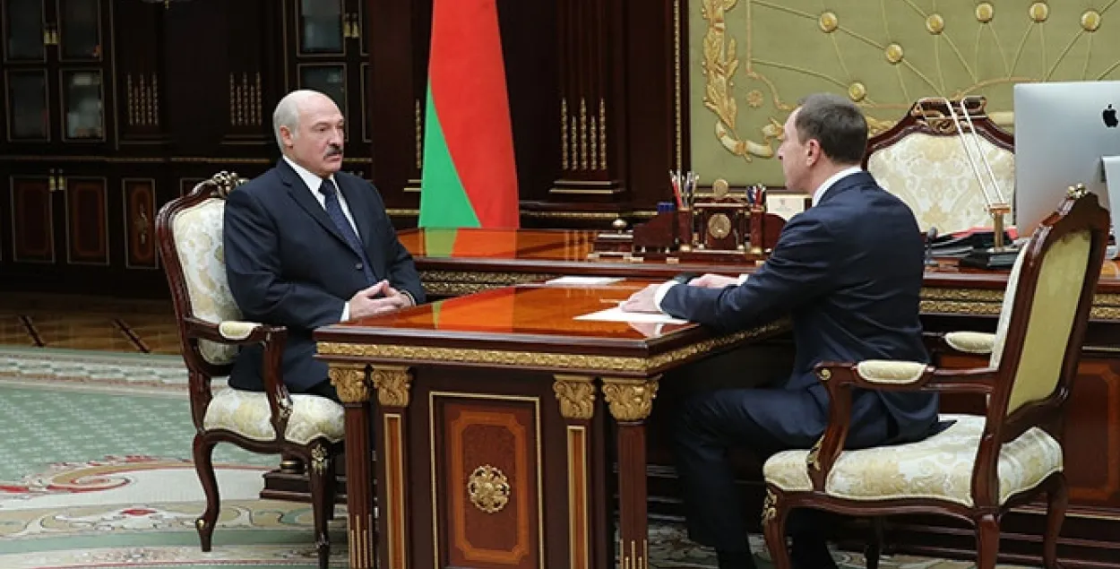 Александр Лукашенко&nbsp;и&nbsp;Николай Снопков&nbsp;/ president.gov.by