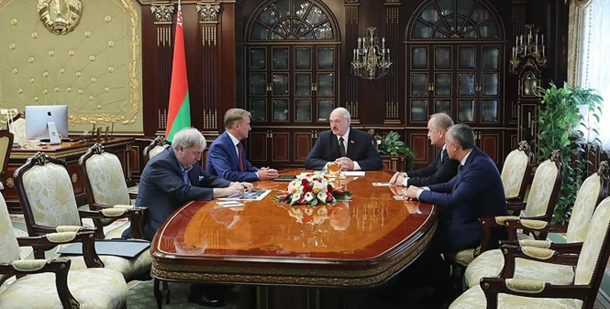 Лукашэнка падзякаваў госцю з Масквы за $4 млрд інвестыцый