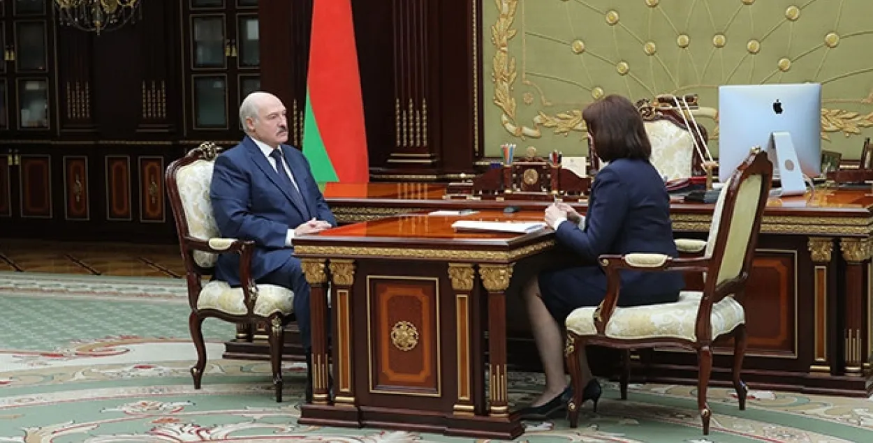 Александр Лукашенко и Наталья Кочанова / president.gov.by​