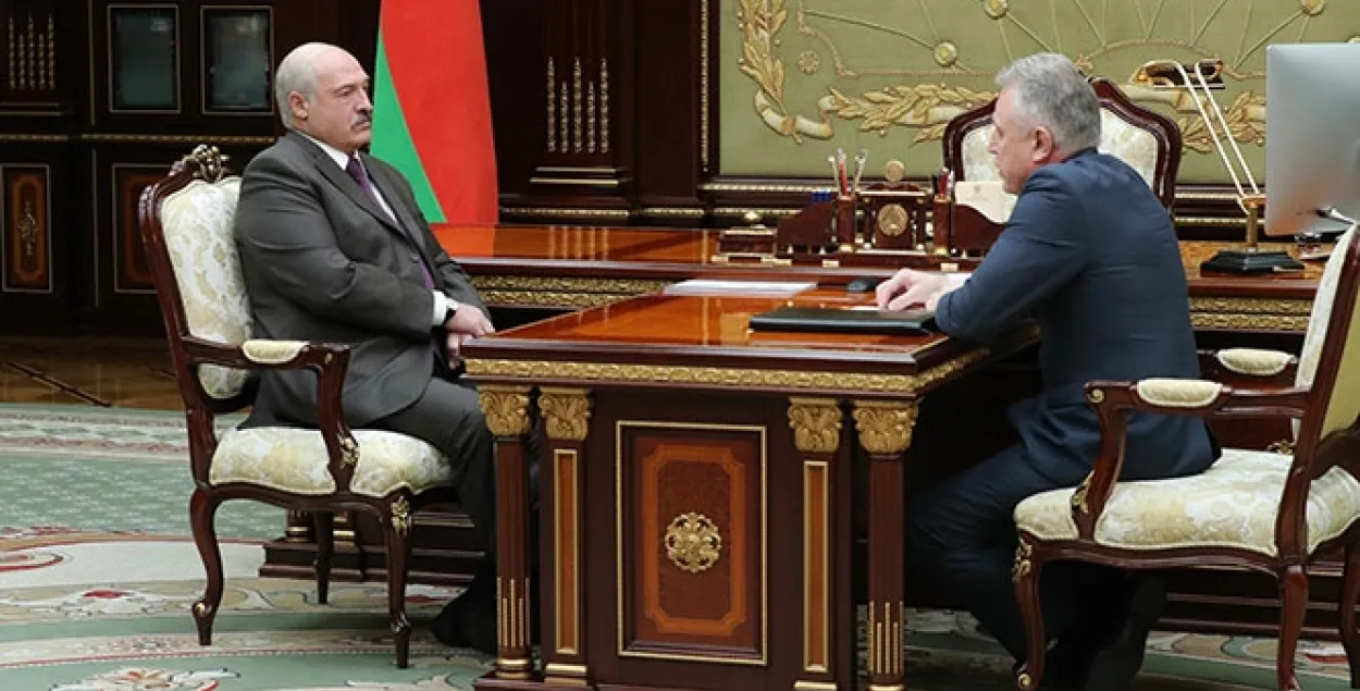 Александр Лукашенко и Михаил Орда / пресс-служба руководителя Беларуси​
