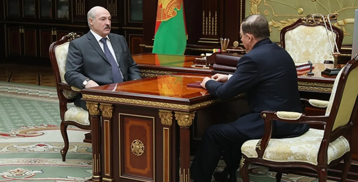 Александр Лукашенко и Виктор Шейман. Фото: president.gov.by​