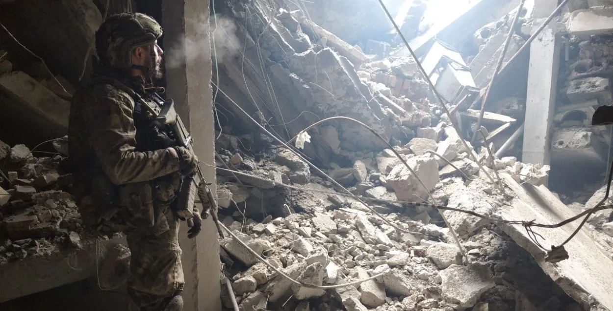 Белорусский доброволец "Тор" / svaboda.org
