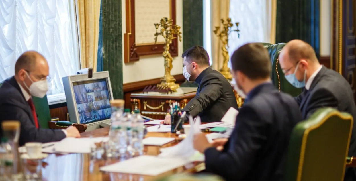 Владимир Зеленский проводит селекторное совещание / president.gov.ua​