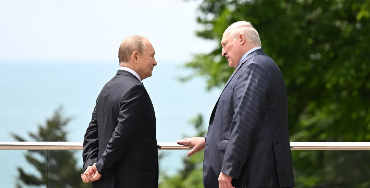 Путин и Лукашенко / РИА "Новости"
