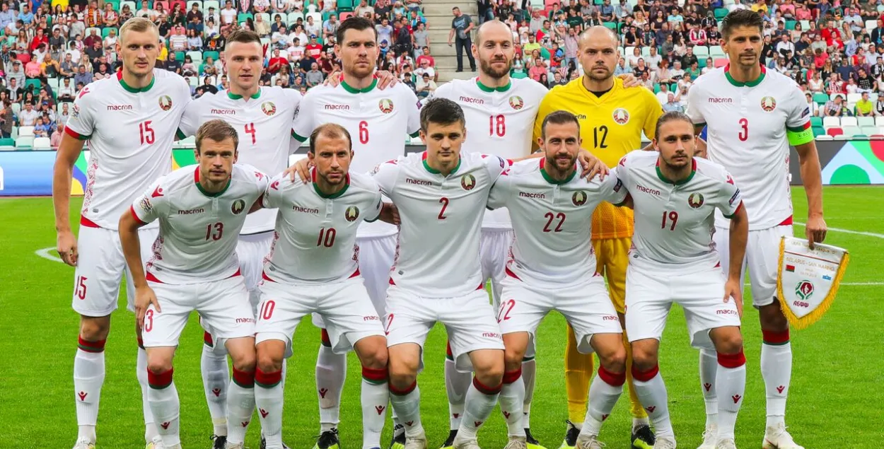 Люксембург амаль дагнаў Беларусь у рэйтынгу FIFA