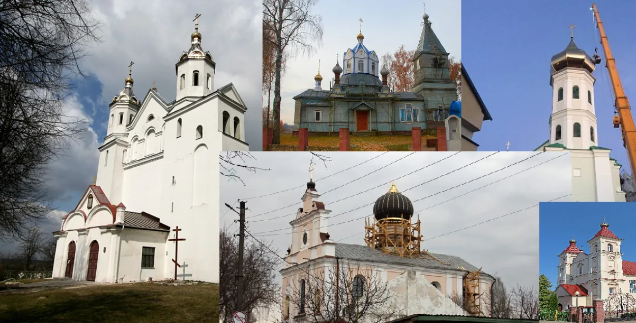 Луковица как опухоль: церковь в Пинске и ещё пять храмов после “реконструкции”