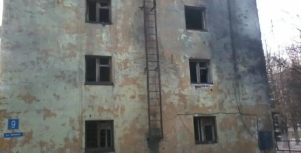 У Расіі крылатая ракета патрапіла ў жылы дом (фота)