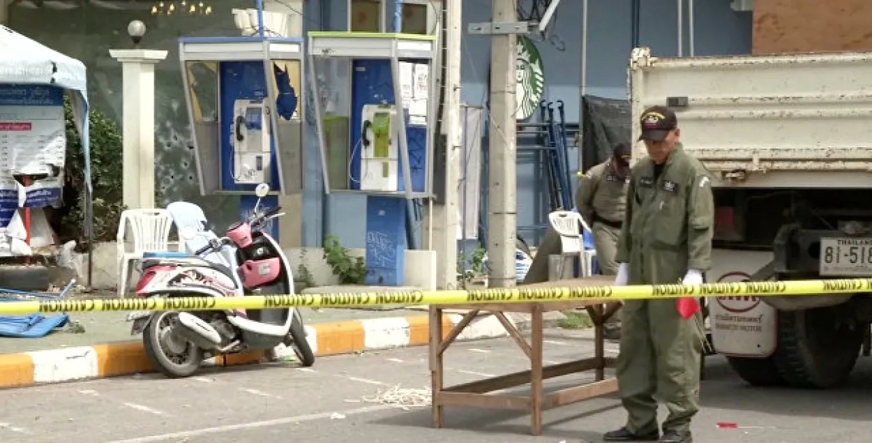 Падчас серыі выбухаў на курортах Тайланда загінулі 4 чалавекі
