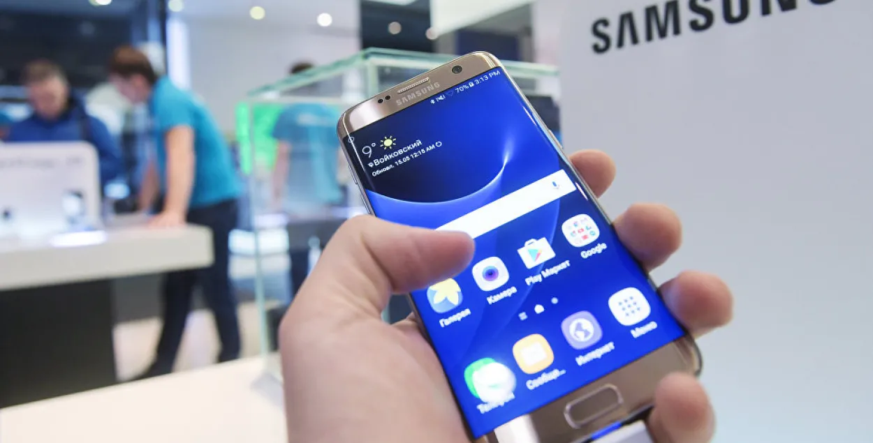 Samsung анансавала магчымасць зарадкі тэлефона ў 5 разоў хутчэй
