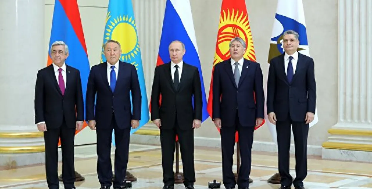 Мытны кодэкс лідары краін ЕАЭС падпісалі ў адсутнасць Лукашэнкі