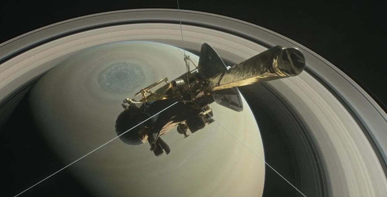 Зонд Cassini перадаў на Зямлю апошні сігнал