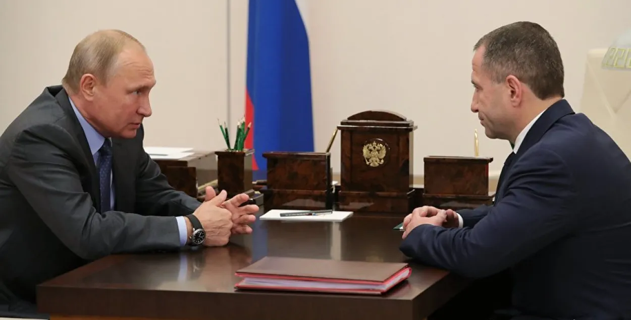 Владимир Путин и Михаил Бабич. Фото: ria.ru​