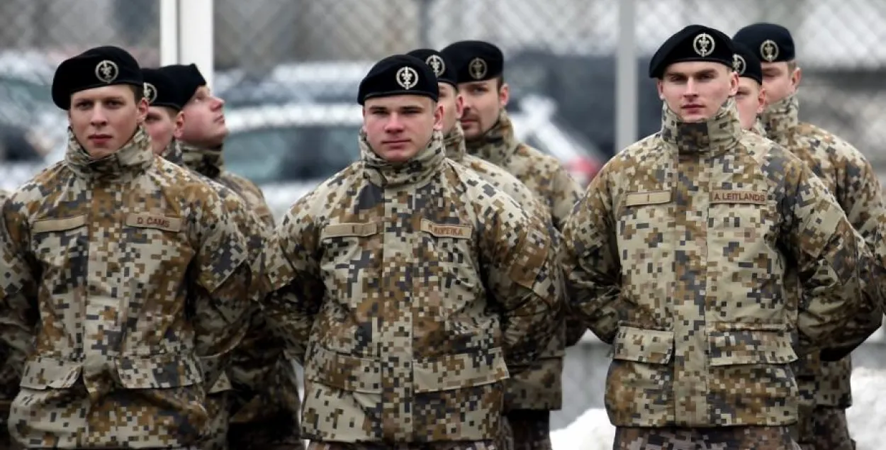 Латвийские военные / bb.lv