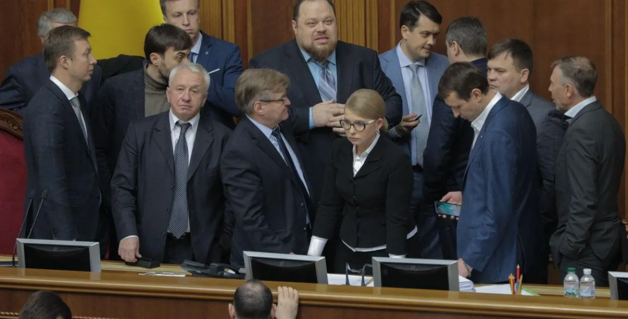 Юлия Тимошенко не уходила даже в перерыве / unian.net​