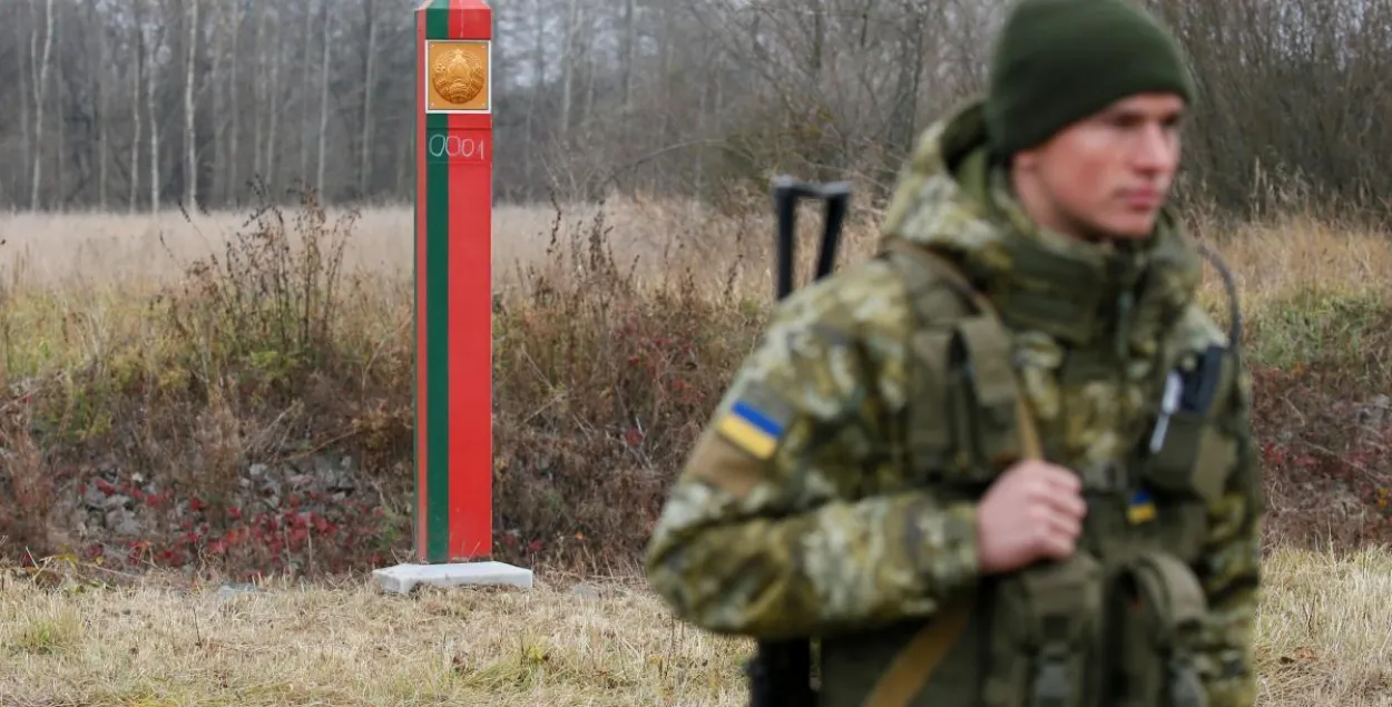 На белорусско-украинской границе / Reuters​