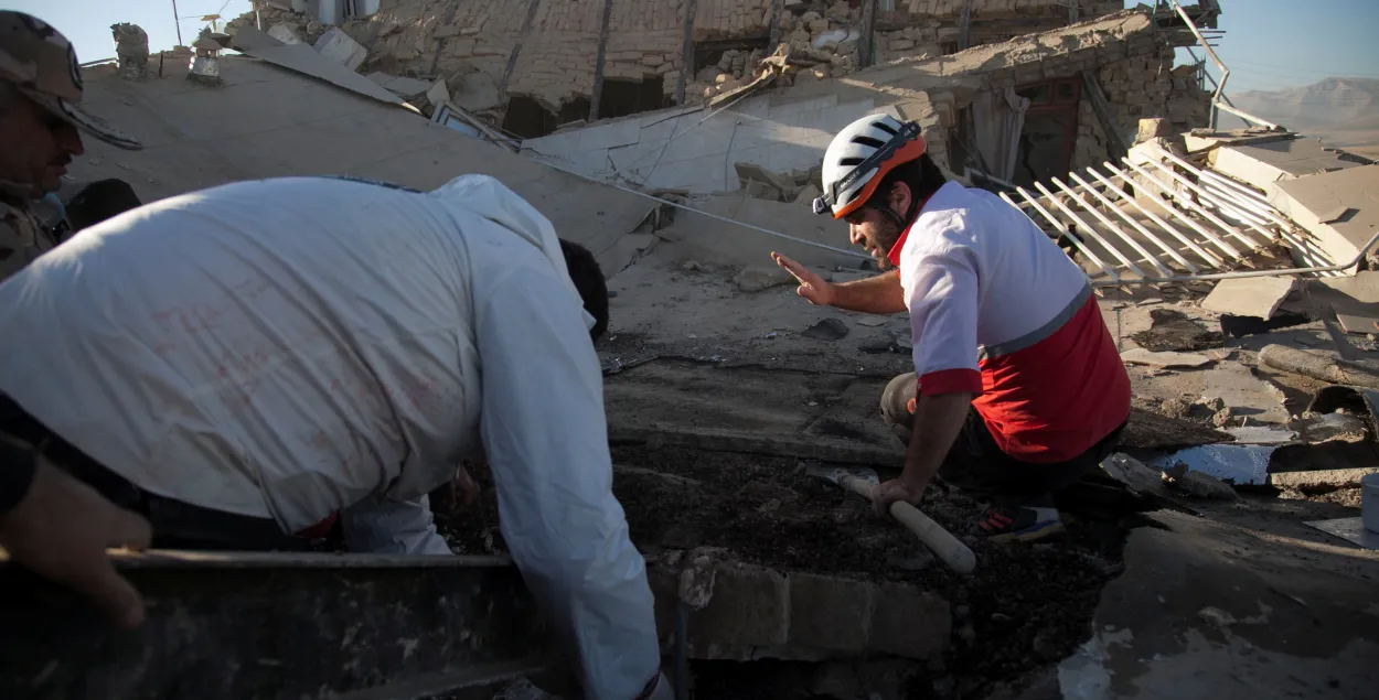 Колькасць ахвяр землятрусу ў Іране дасягнула 445 чалавек