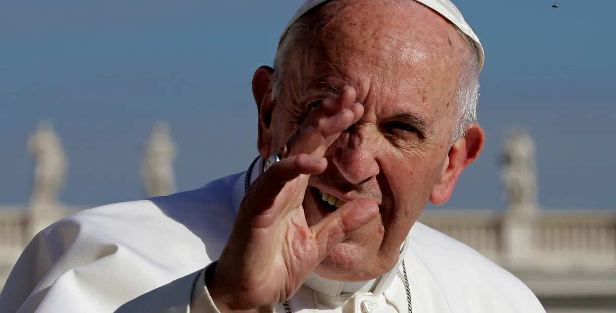 Папа Францішак прыедзе ў Вільню