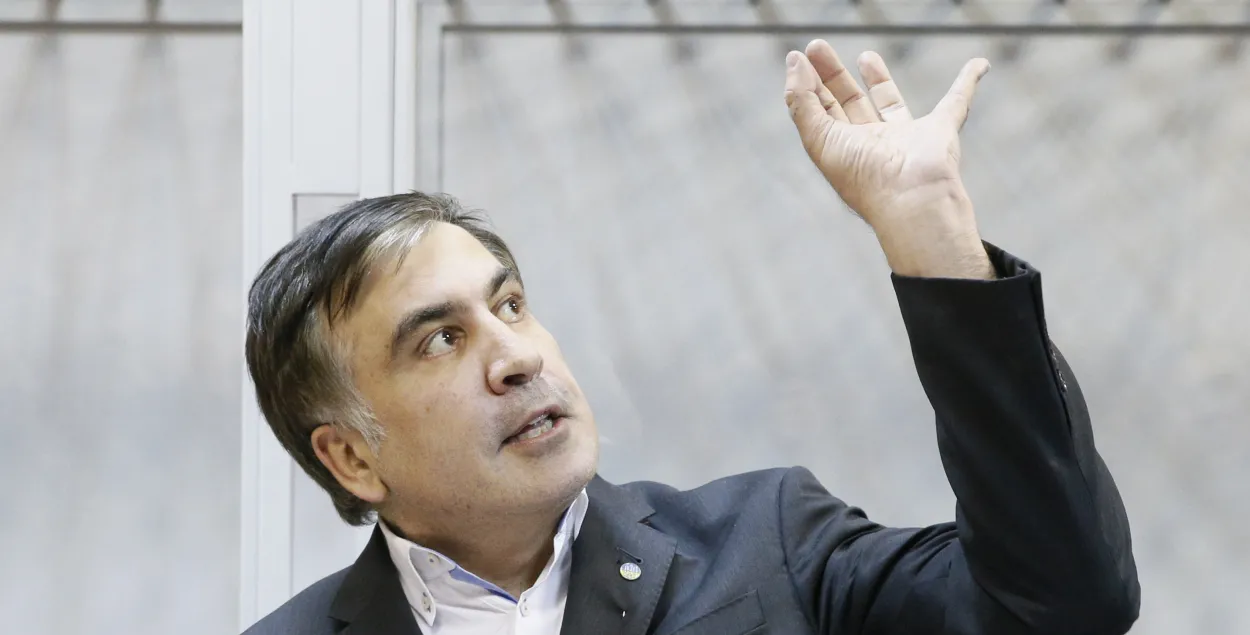 Михаил Саакашвили в суде. Фото: Reuters
