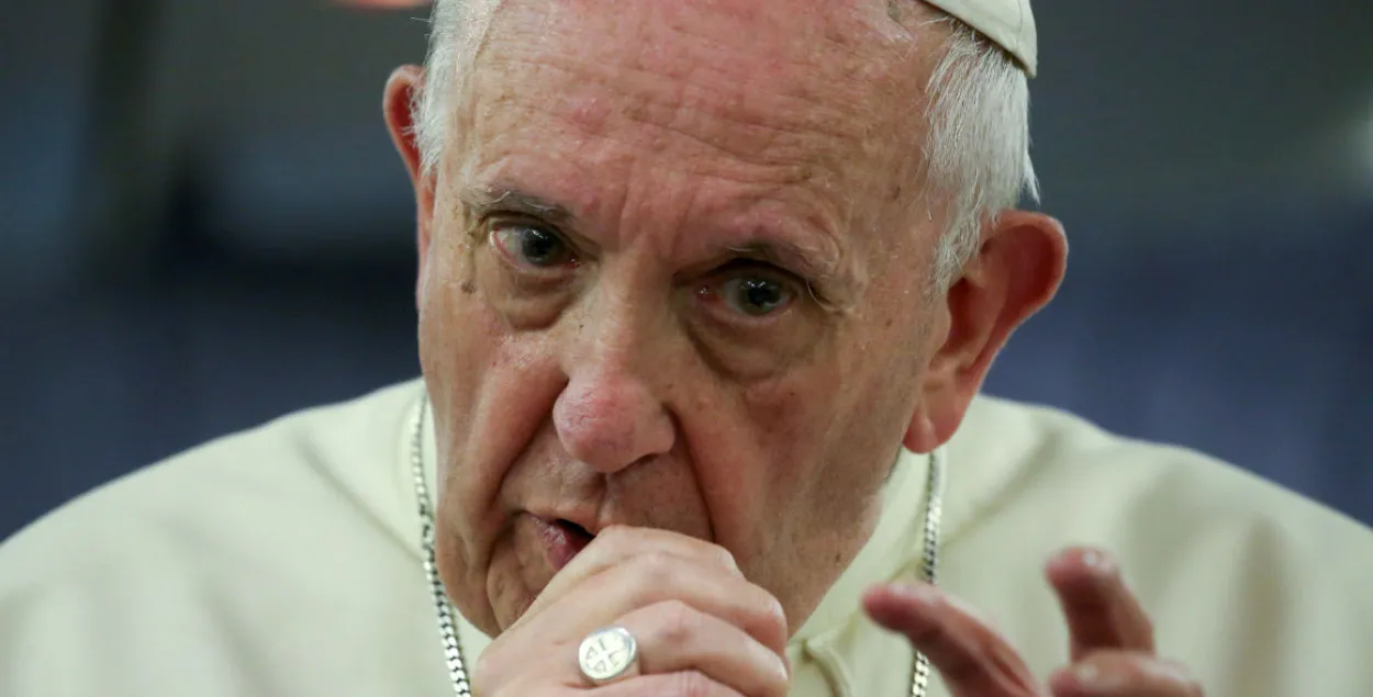 Папа Францішак не зможа прыехаць у Беларусь у 2018 годзе