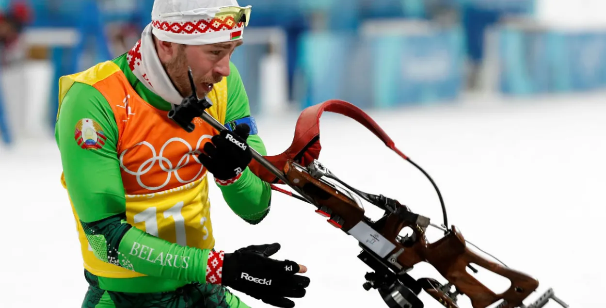 Сергей Бочарников из-за невысокой скорости на лыжне передал эстафету лишь 5-м. Фото: Reuters.​