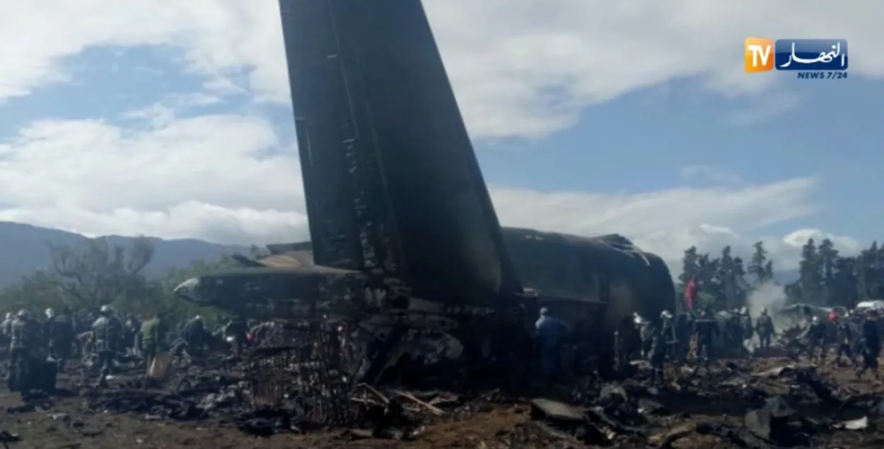 У авіякатастрофе Іл-76 у Алжыры загінулі 257 чалавек