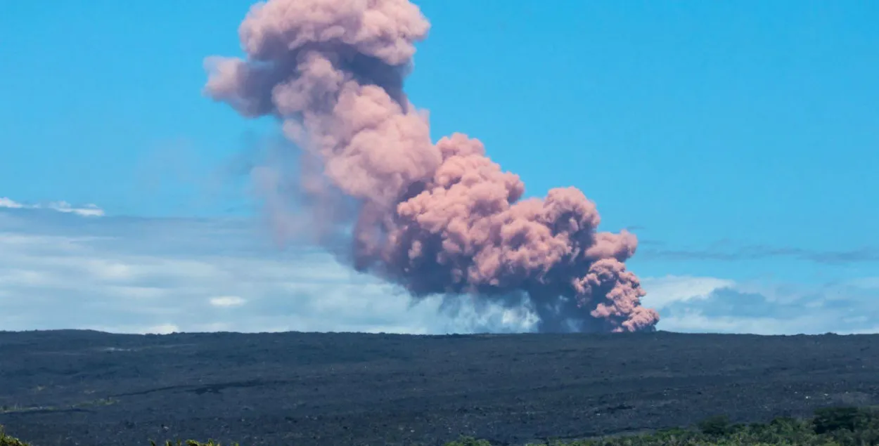 На Гаваях з-за вывяржэння вулкана аб'явілі эвакуацыю (фота, відэа)