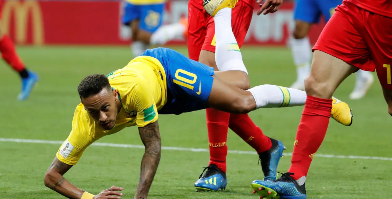 Бельгія абыграла Бразілію і крочыць у паўфінал чэмпіяната свету па футболе