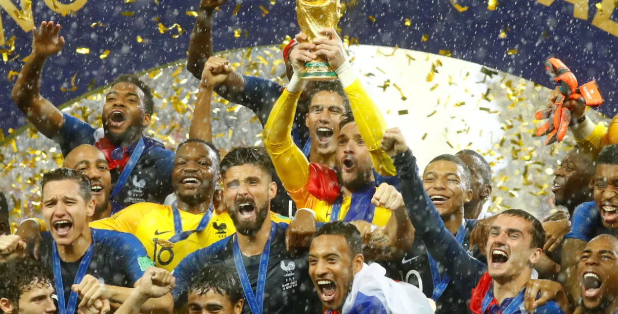 Францыя стала чэмпіёнам свету па футболе — у другі раз у гісторыі (відэа)