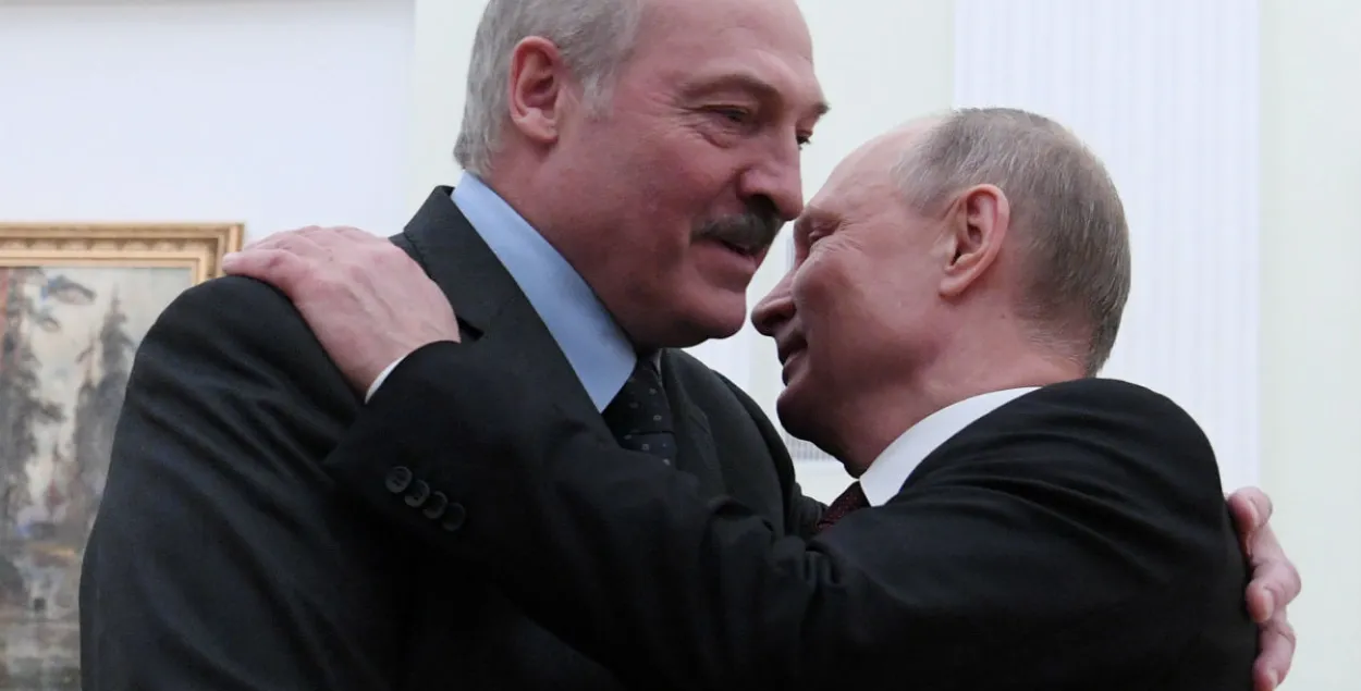Пуцін сказаў Лукашэнку, што Расія не можа пайсці на аб'яднанне з Беларуссю