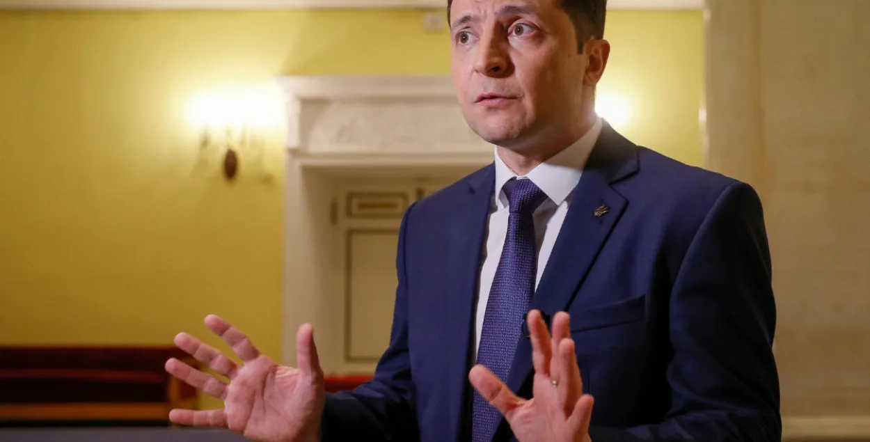 Сацыёлагі: у прэзідэнцкай гонцы ва Украіне Зяленскі сыходзіць у адрыў