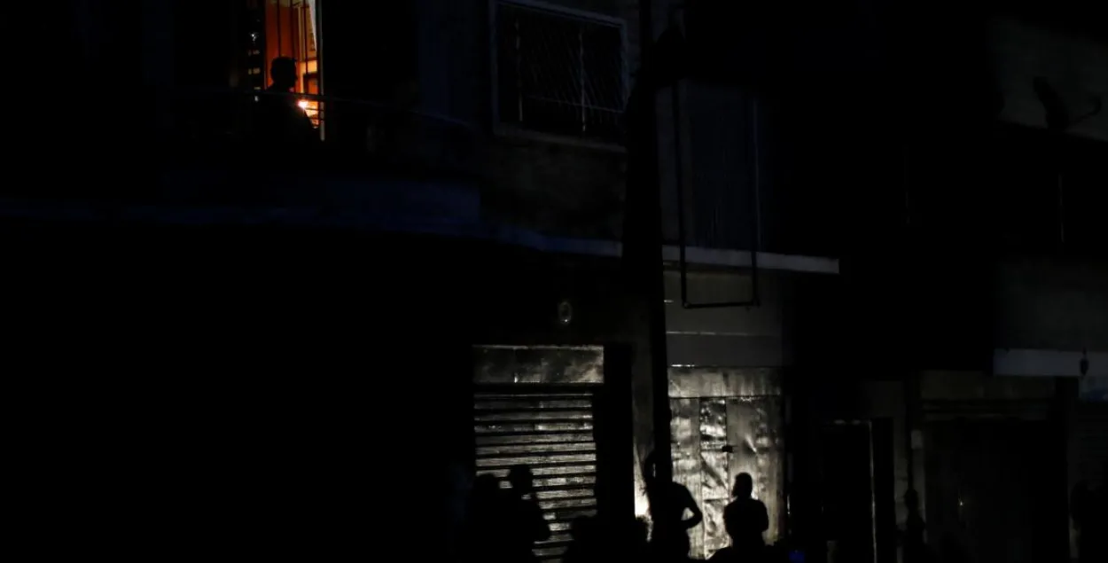 Венесуэла без электрычнасці/Reuters