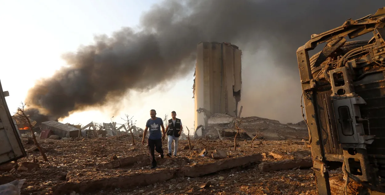 Ужасающие последствия взрыва в столице Ливана / Reuters