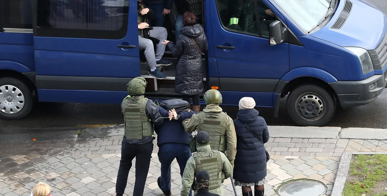 Задержание в Минске / Reuters​