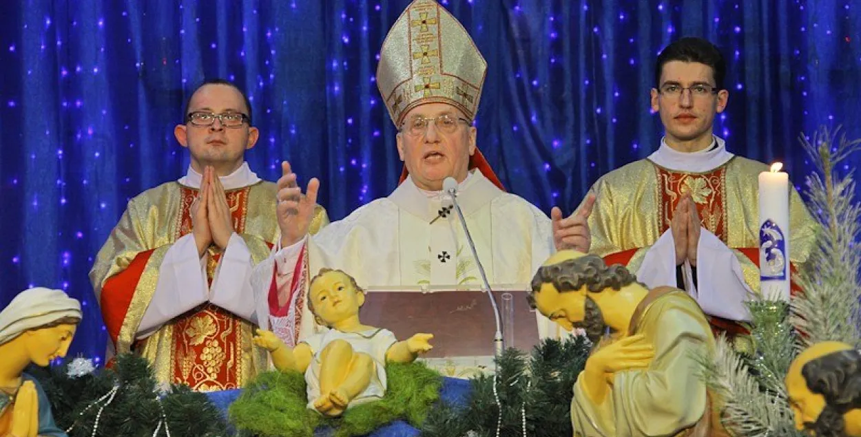 Архиепископ Кондрусевич вернулся в Минск и проведет рождественские службы