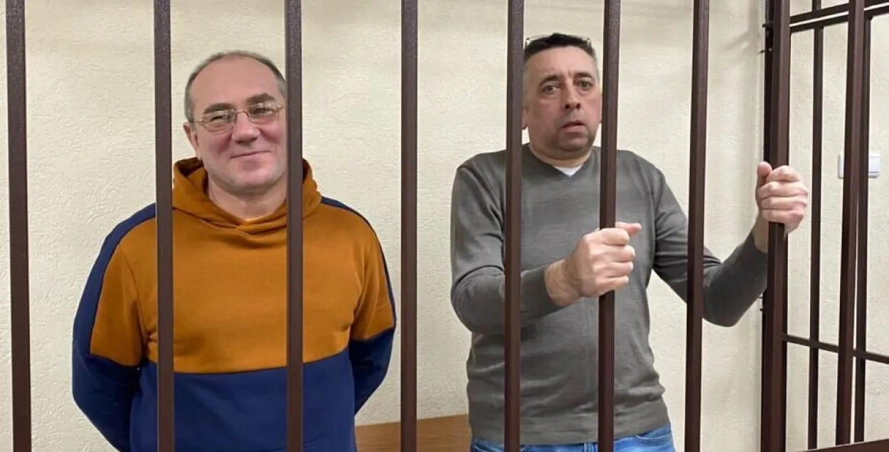Александр Кабанов и Сергей Петрухин на суде / nn.by​