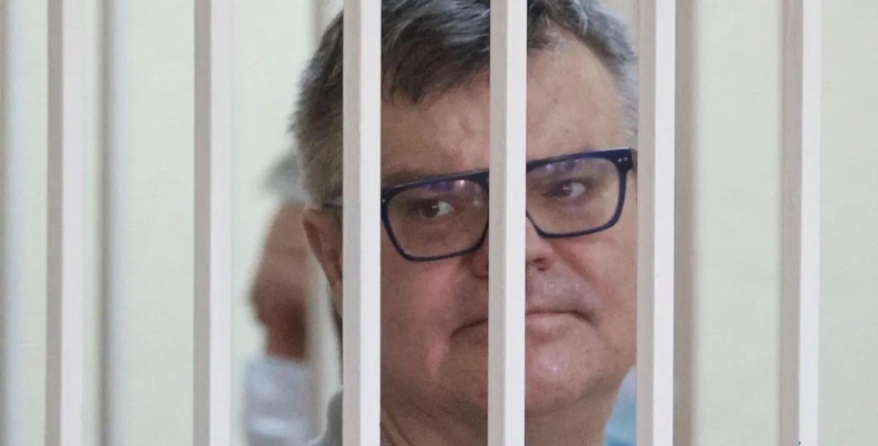 Виктор Бабарико в суде​ / Ramil Nasibulin/BelTA/Handout via REUTERS