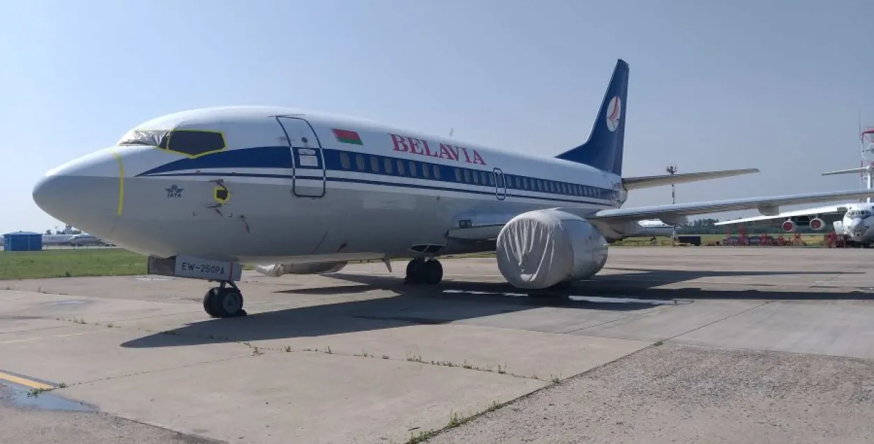 "Белавиа" выставила на торги Boeing 737-500