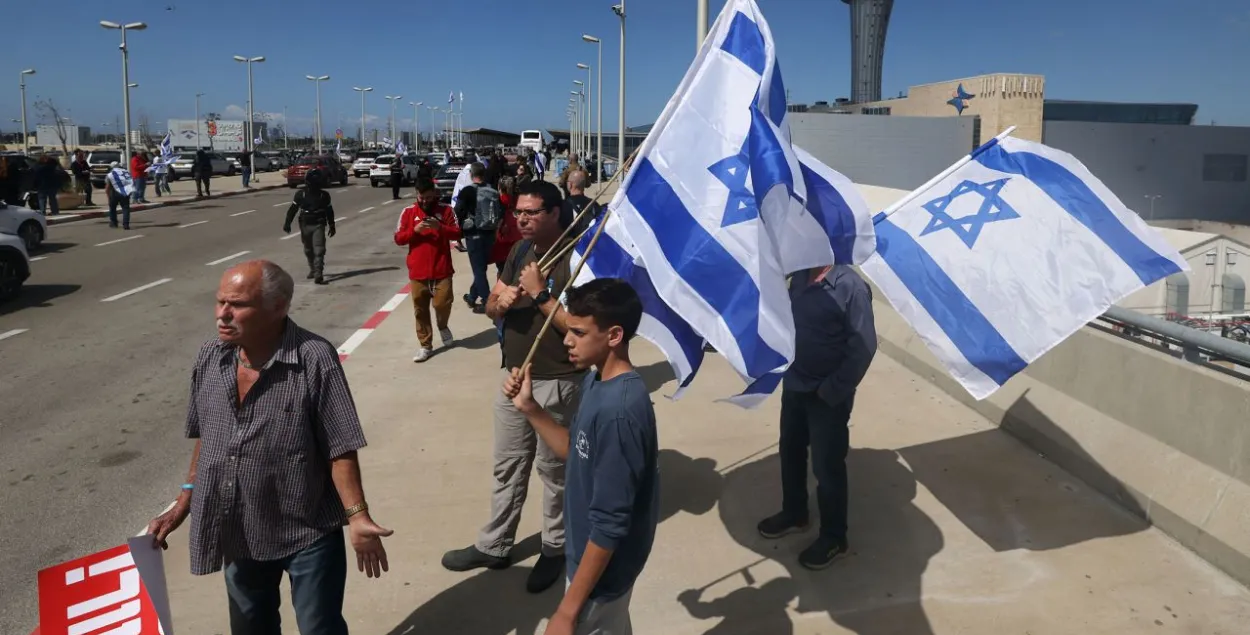 Протесты в Израиле /&nbsp;Ahmad Gharabli/AFP/Getty Images
